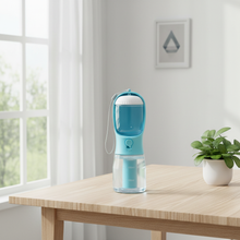 3-i-1 vannflaske for hund i skandinavisk interiør