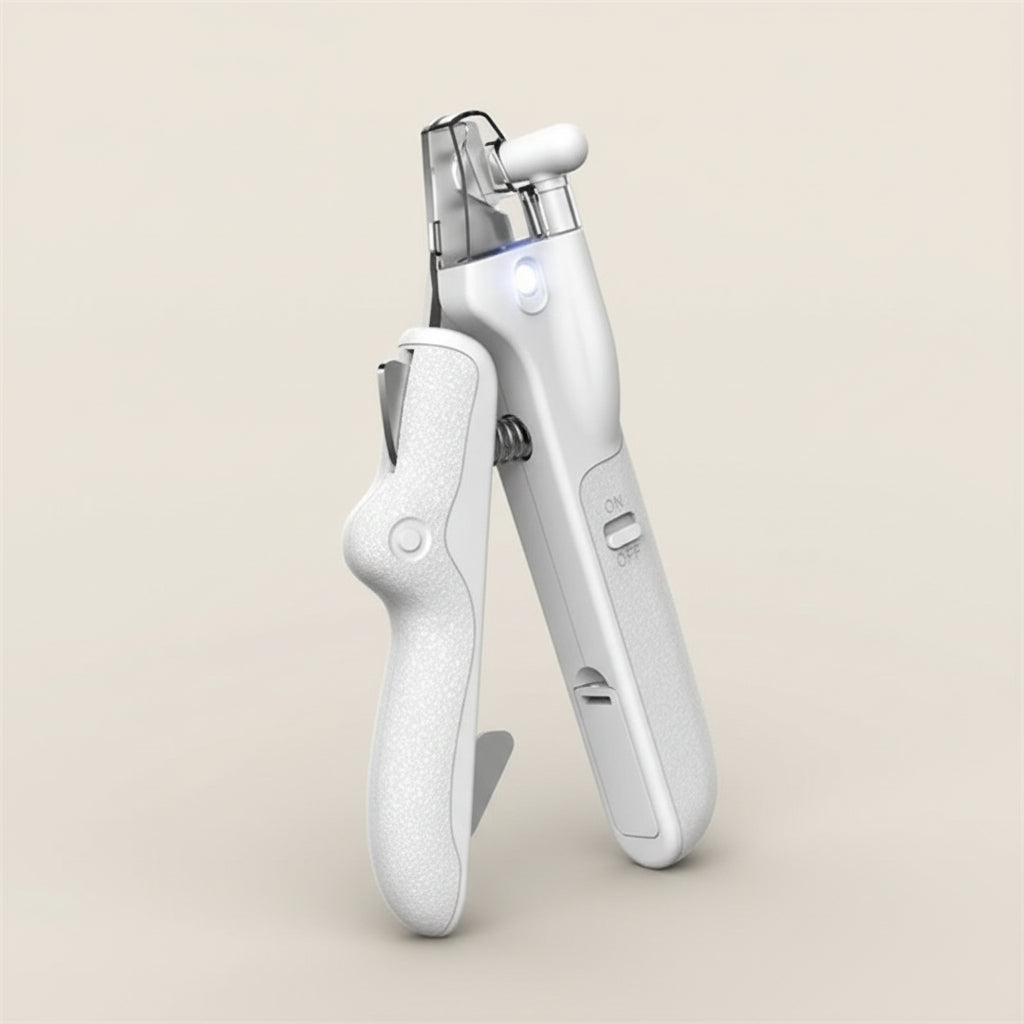 Negleklipper med LED-lys