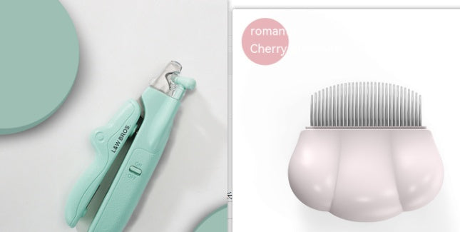 Negleklipper med LED-lys