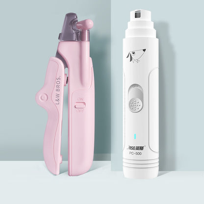 Negleklipper med LED-lys